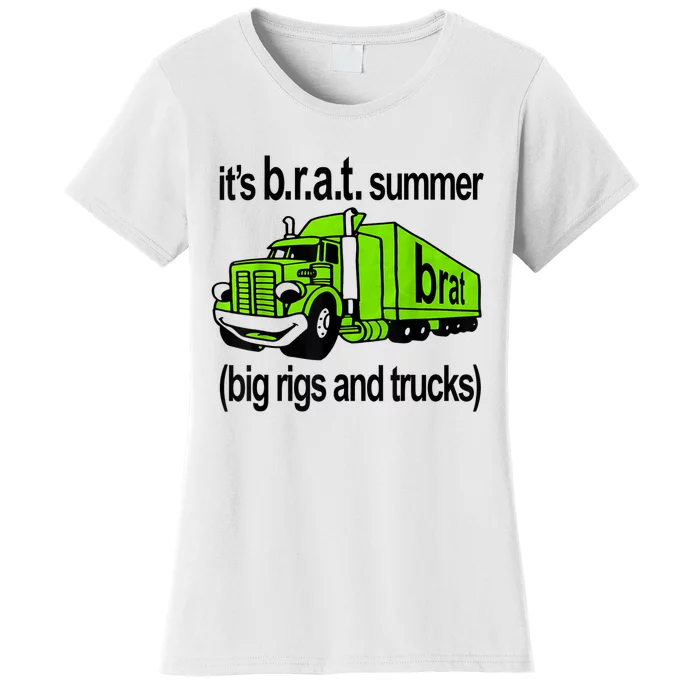 ItS Brat Summer Big Rigs And Trucks Women's T-Shirt