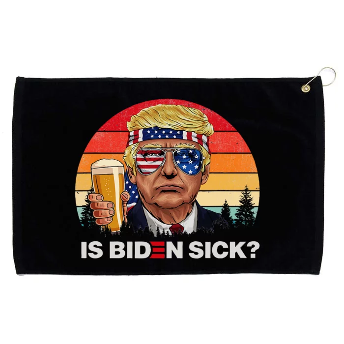 Is Biden Sick Grommeted Golf Towel