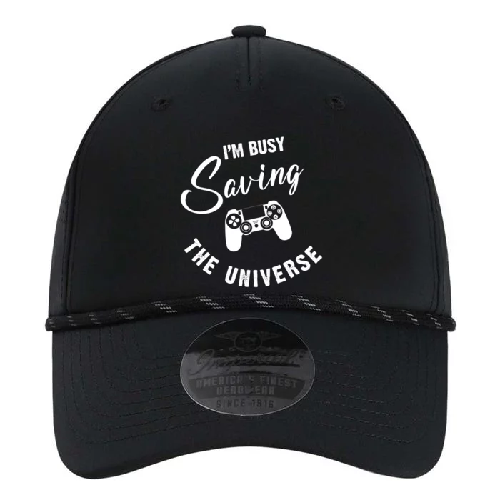 I'm Busy Saving The Universe Gamer Performance The Dyno Cap