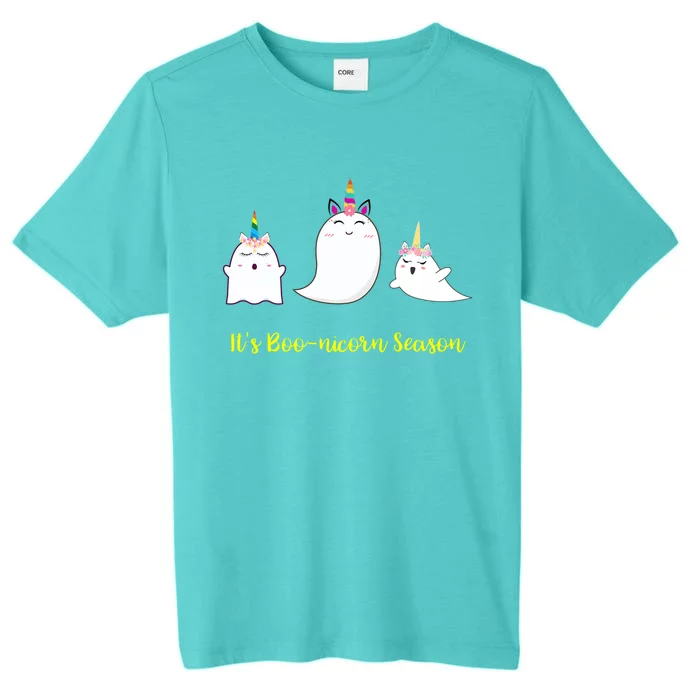 Its BooNicorn Season Halloween Unicorn Cute Ghost Great Gift ChromaSoft Performance T-Shirt