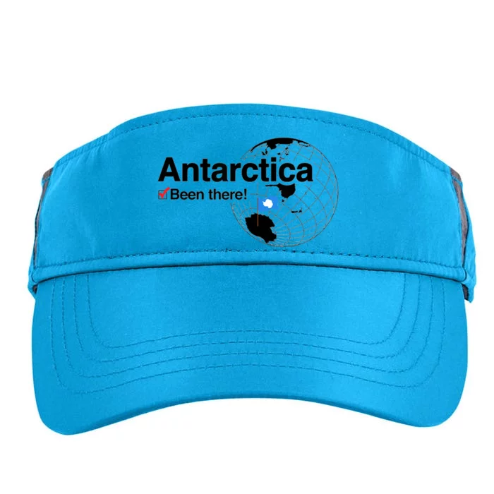 Ive Been There Antarctica Travel Adult Drive Performance Visor