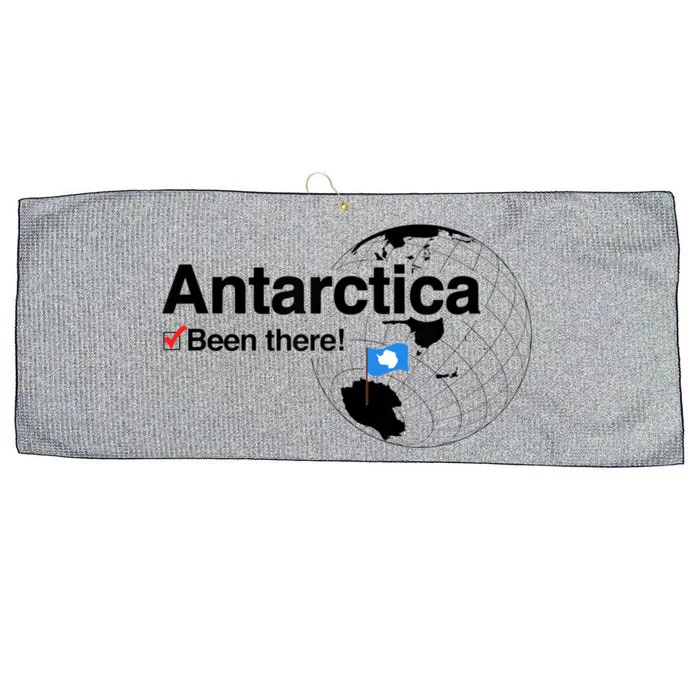 Ive Been There Antarctica Travel Large Microfiber Waffle Golf Towel