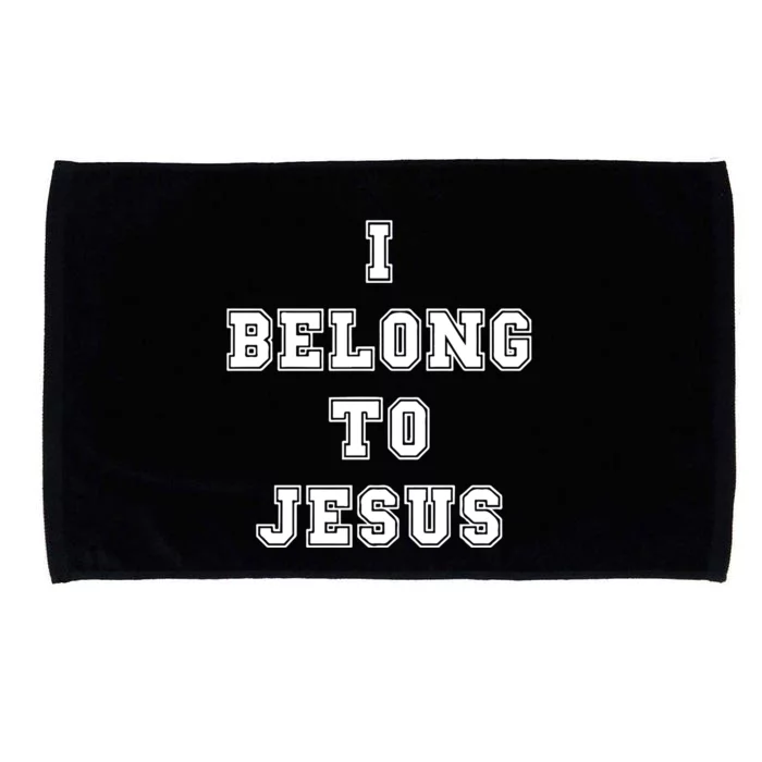 I Belong To Jesus Religious Christian Microfiber Hand Towel