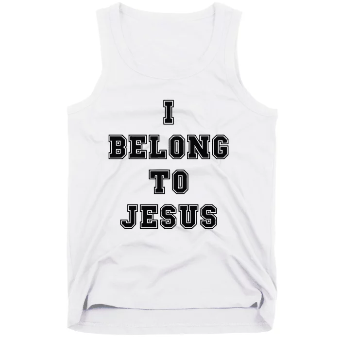 I Belong To Jesus Religious Christian Tank Top