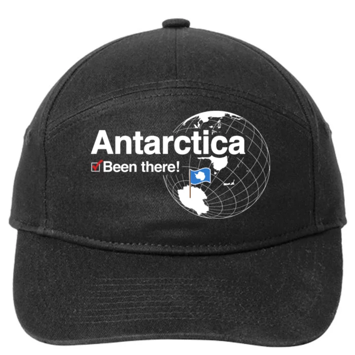 Ive Been There Flag Of Antarctica 7-Panel Snapback Hat