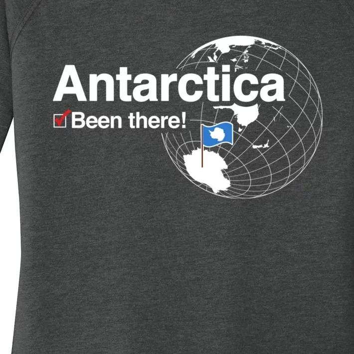 Ive Been There Flag Of Antarctica Women's Perfect Tri Tunic Long Sleeve Shirt