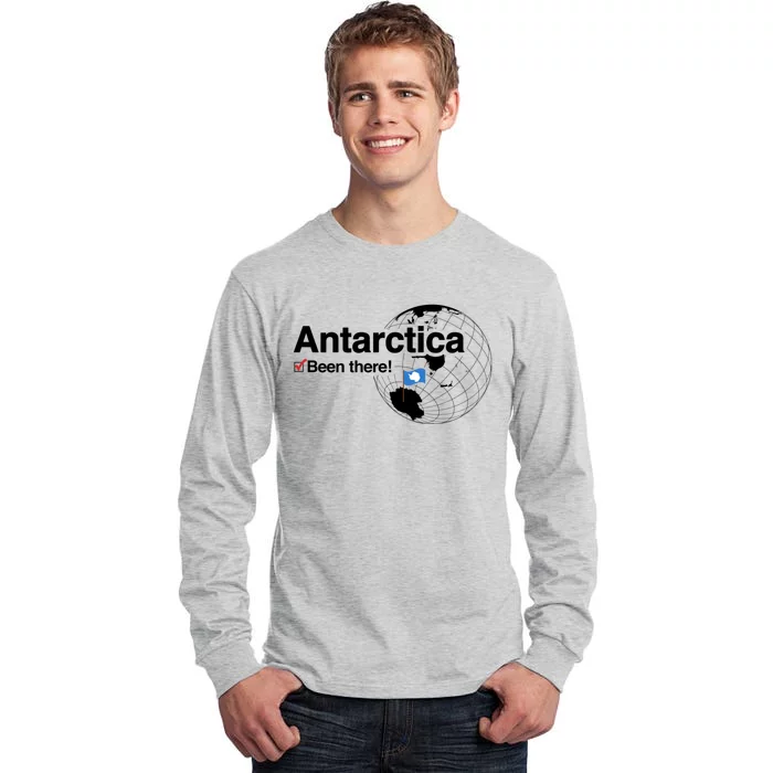 Ive Been There Flag Of Antarctica Tall Long Sleeve T-Shirt