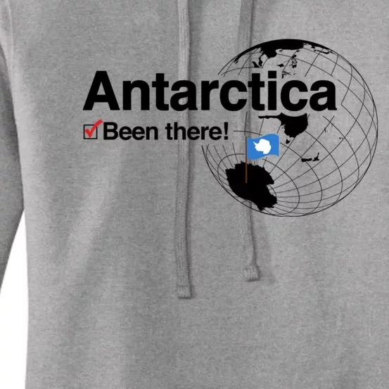 Ive Been There Flag Of Antarctica Women's Pullover Hoodie