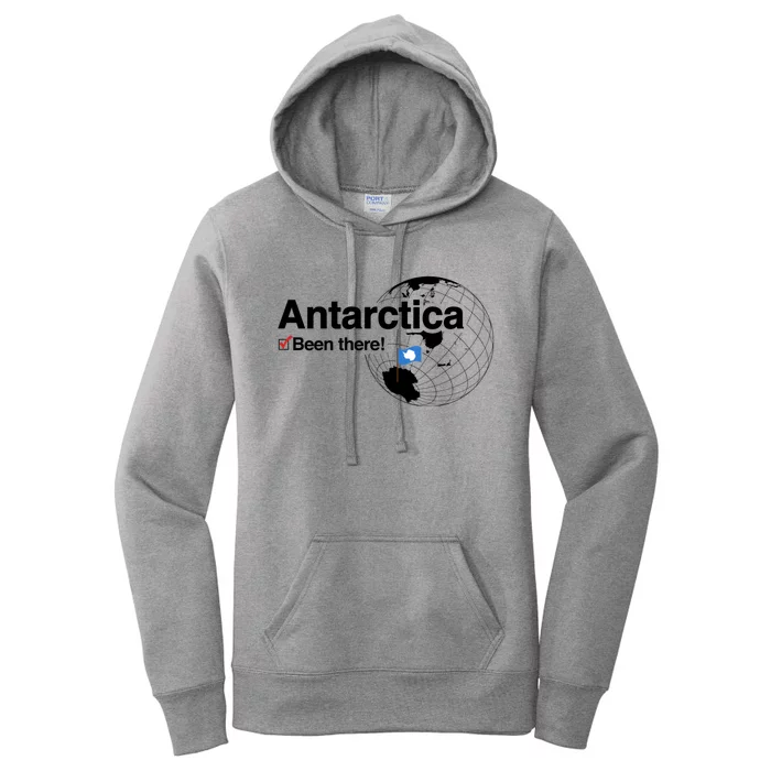 Ive Been There Flag Of Antarctica Women's Pullover Hoodie