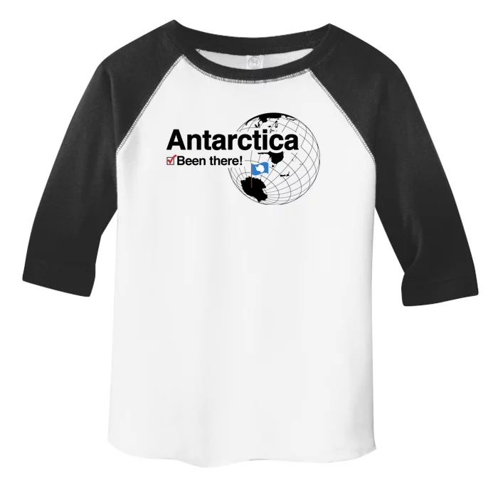 Ive Been There Flag Of Antarctica Toddler Fine Jersey T-Shirt