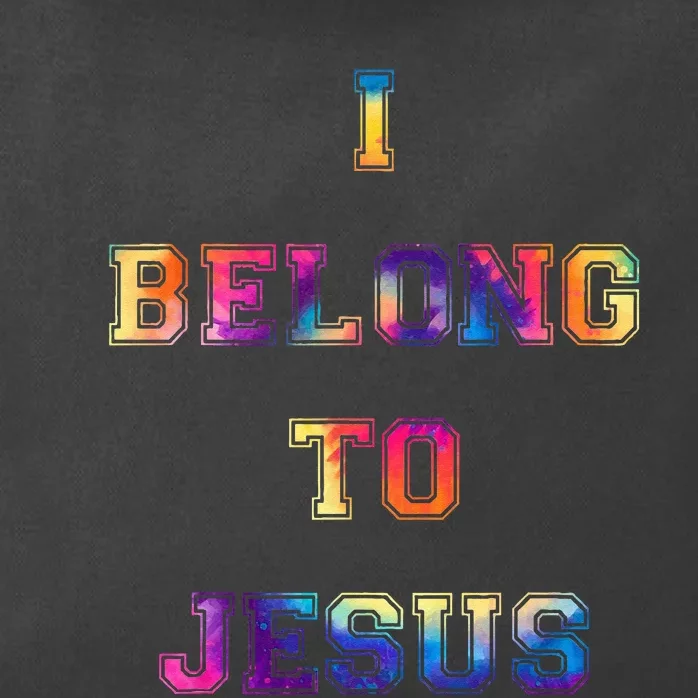 I Belong To Jesus Christian Gym Christian Dad Zip Tote Bag