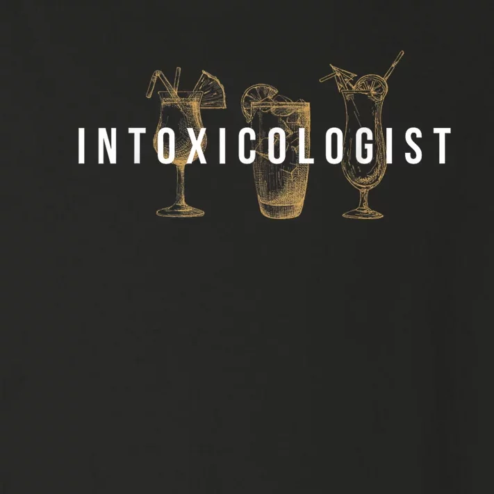 Intoxicologist Bartender Tapster Bartending Bar Pub Owner Toddler Long Sleeve Shirt