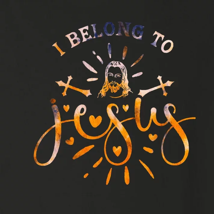 I Belong To Jesus Christian Gym Apparel Christian Dad Toddler Long Sleeve Shirt