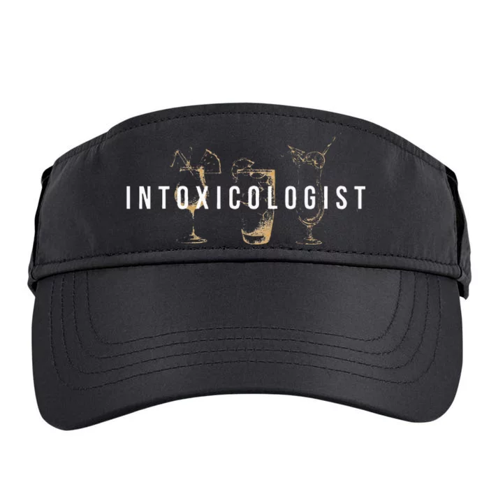 Intoxicologist Bartender Tapster Bartending Bar Pub Owner Adult Drive Performance Visor