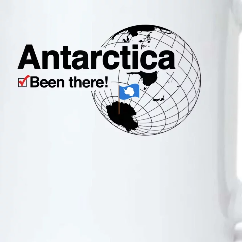 I've Been There Antarctica Travel Gift Black Color Changing Mug