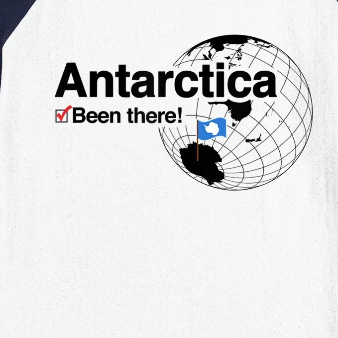 I've Been There Antarctica Travel Gift Baseball Sleeve Shirt