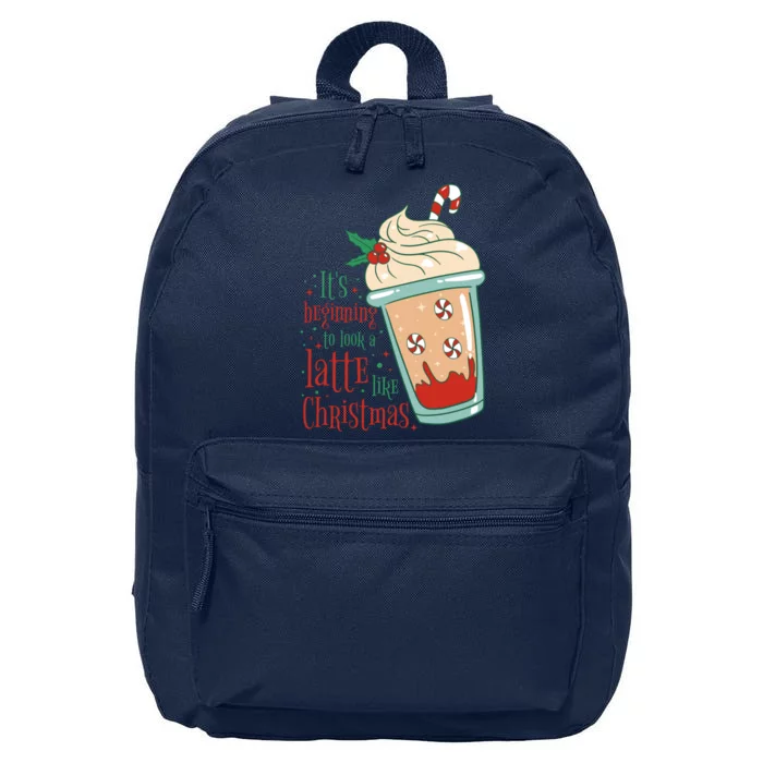 It's Beginning To Look A Latte Like Christmas 16 in Basic Backpack