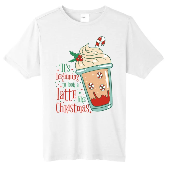 It's Beginning To Look A Latte Like Christmas ChromaSoft Performance T-Shirt