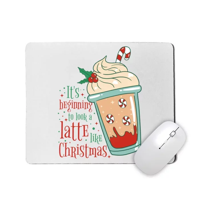 It's Beginning To Look A Latte Like Christmas Mousepad