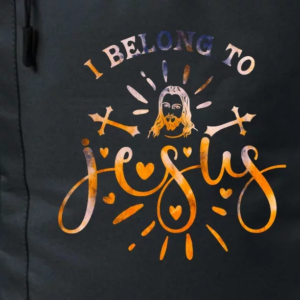 I Belong To Jesus Christian Gym Apparel Christian Dad Daily Commute Backpack