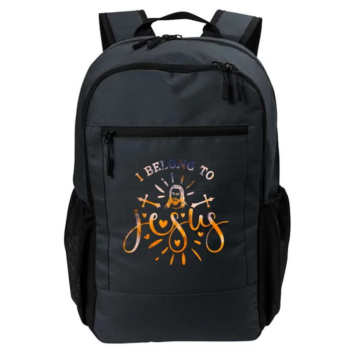 I Belong To Jesus Christian Gym Apparel Christian Dad Daily Commute Backpack