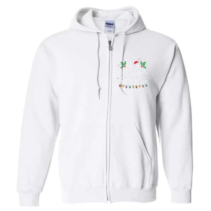 It's beginning to look a lot like christmas Full Zip Hoodie