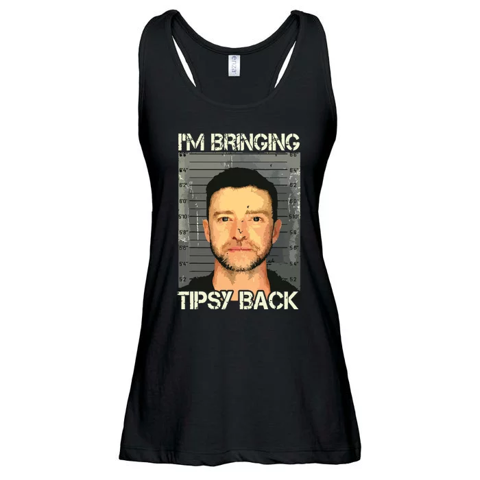 Im Bringing Tipsy Back Ladies Essential Flowy Tank