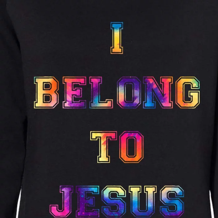 I Belong To Jesus Christian Gym Apparel Christian Dad Womens California Wash Sweatshirt