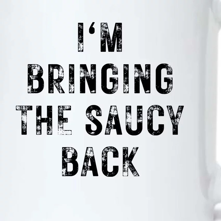 IM Bringing The Saucy Back Black Color Changing Mug