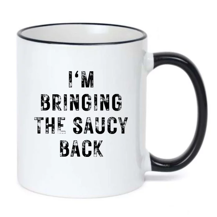 IM Bringing The Saucy Back Black Color Changing Mug