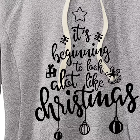 ItS Beginning To Look A Lot Like Christmas Women's Fleece Hoodie