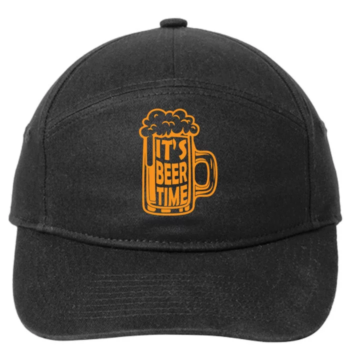 ItS Beer Time Oktoberfest Celebration 7-Panel Snapback Hat