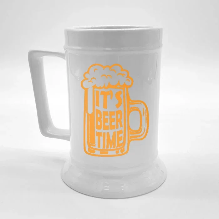 ItS Beer Time Oktoberfest Celebration Front & Back Beer Stein