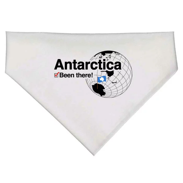 I've Been There Antarctica Gift USA-Made Doggie Bandana