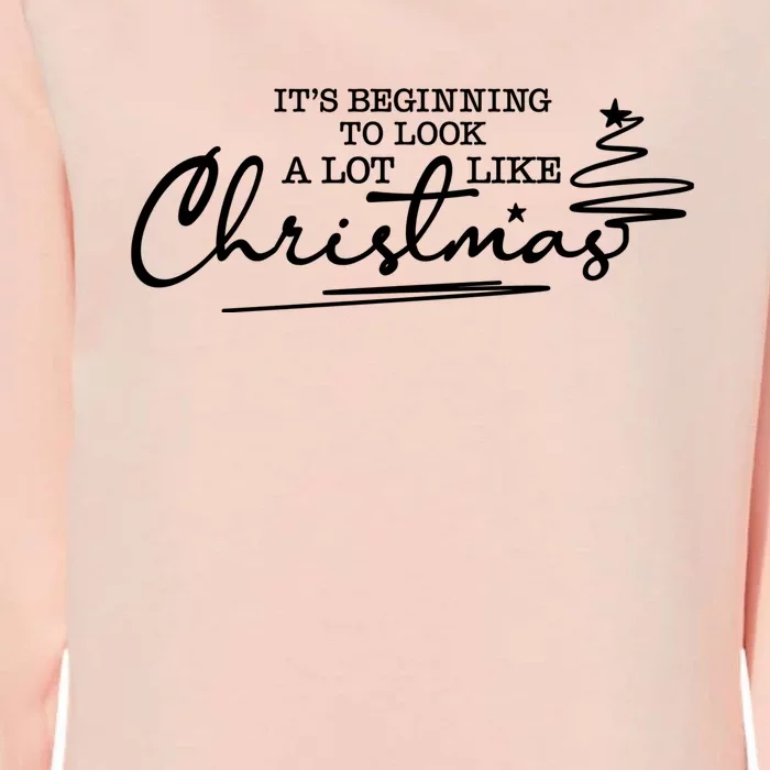 It’S Beginning To Look A Lot Like Christmas Womens California Wash Sweatshirt