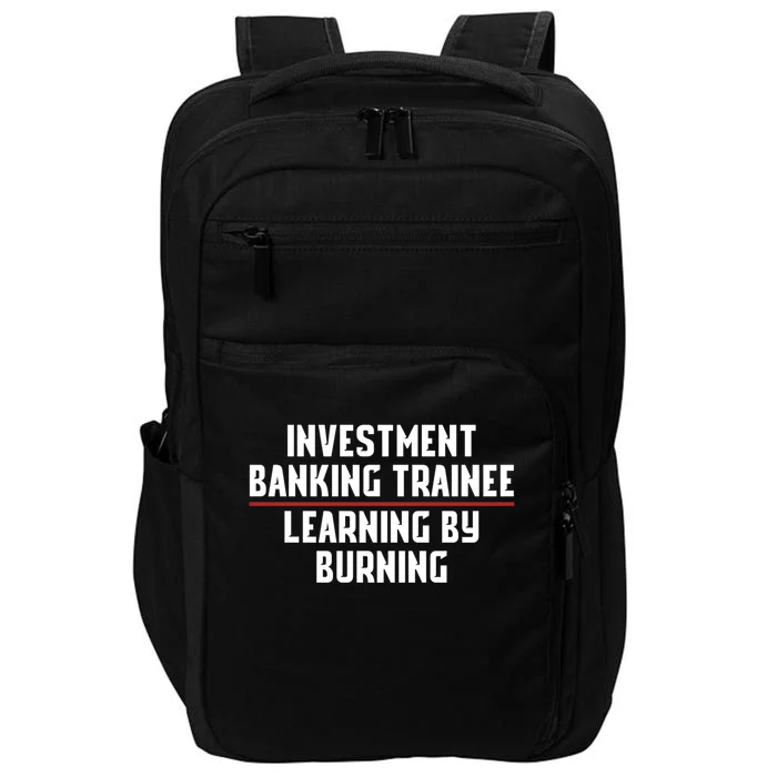 Investt Banking Trainee Broker Investor Banker Capitalist Gift Impact Tech Backpack