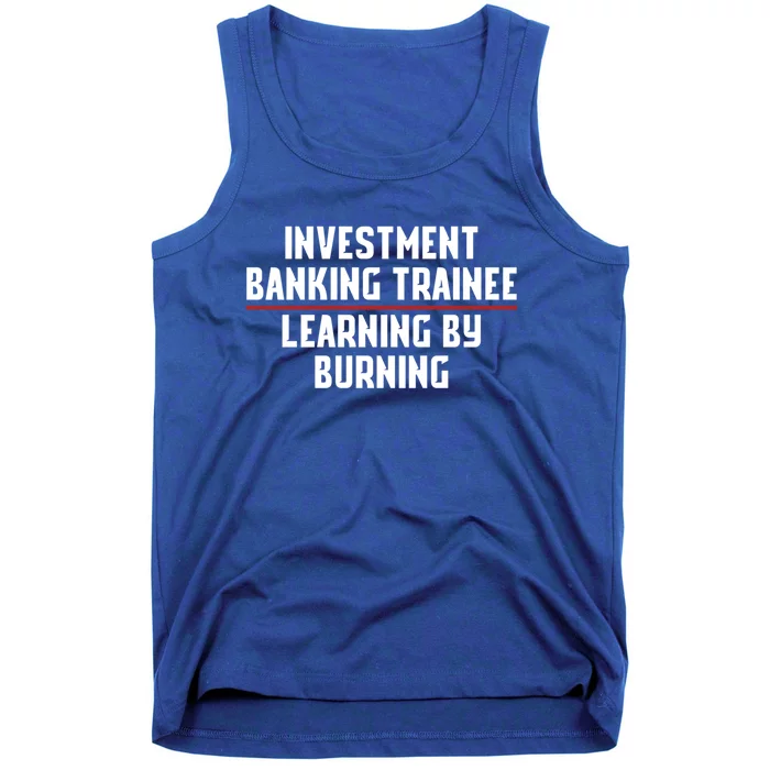 Investt Banking Trainee Broker Investor Banker Capitalist Gift Tank Top