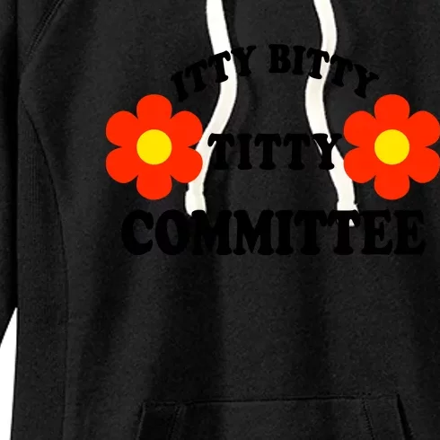 Itty Bitty Titty Committee Women's Fleece Hoodie