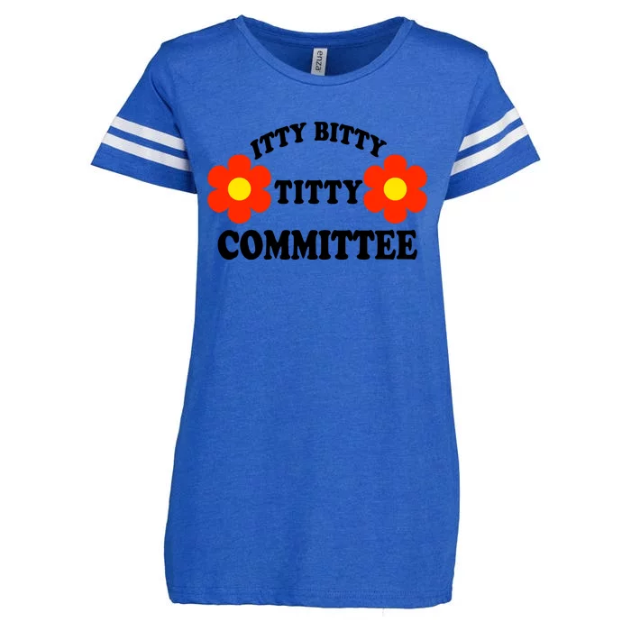 Itty Bitty Titty Committee Enza Ladies Jersey Football T-Shirt