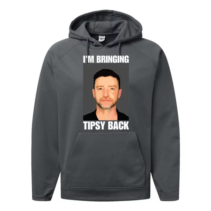 Im Bringing Tipsy Back Performance Fleece Hoodie