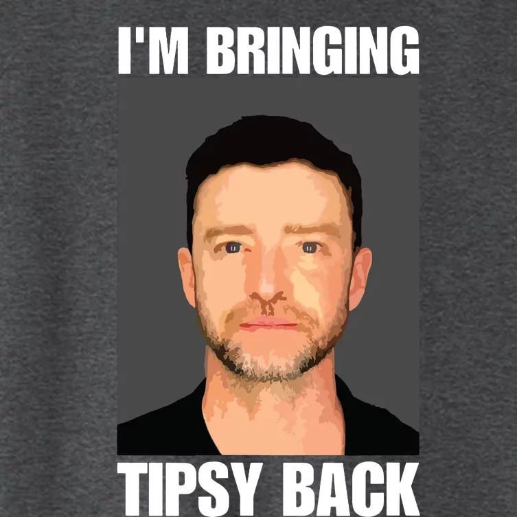 Im Bringing Tipsy Back Women's Crop Top Tee