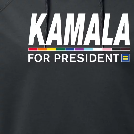 ILl Be The Man Kamala Harris 2024 Performance Fleece Hoodie