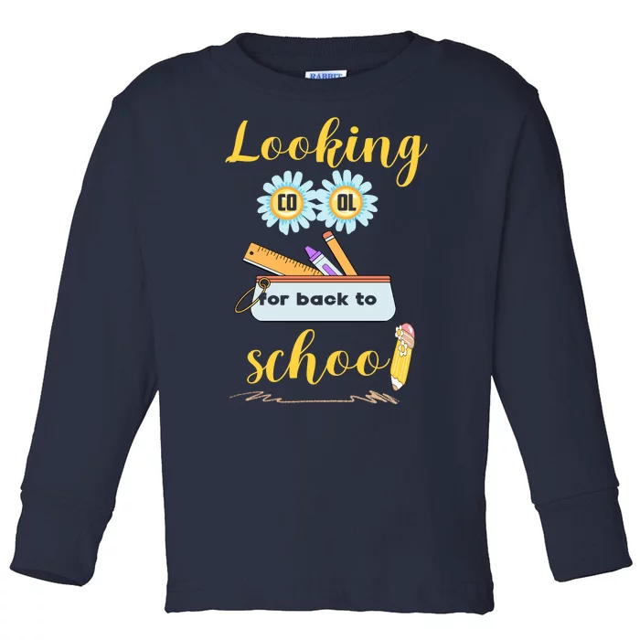 ItS Back To School Time Gift Toddler Long Sleeve Shirt