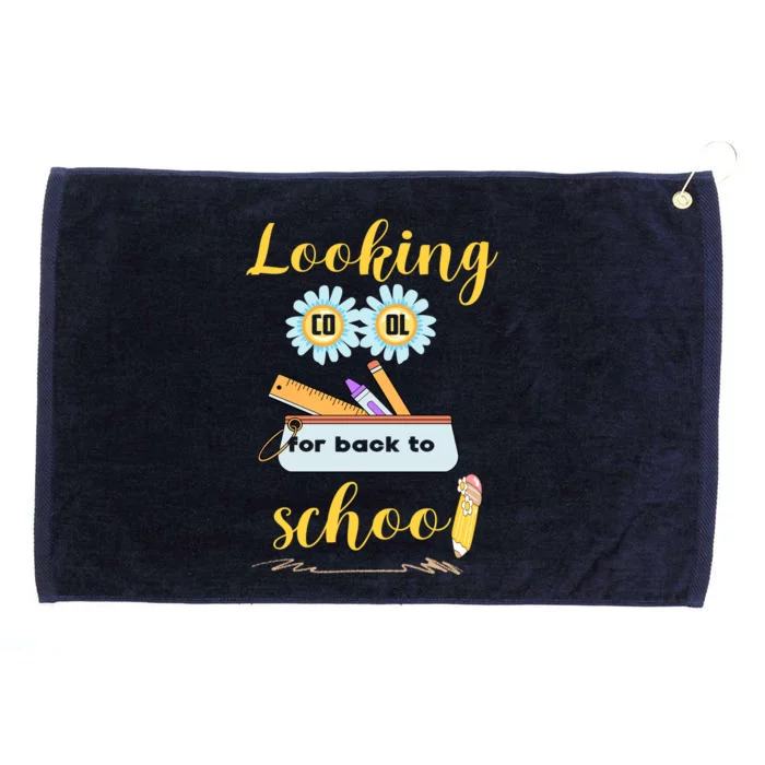 ItS Back To School Time Gift Grommeted Golf Towel