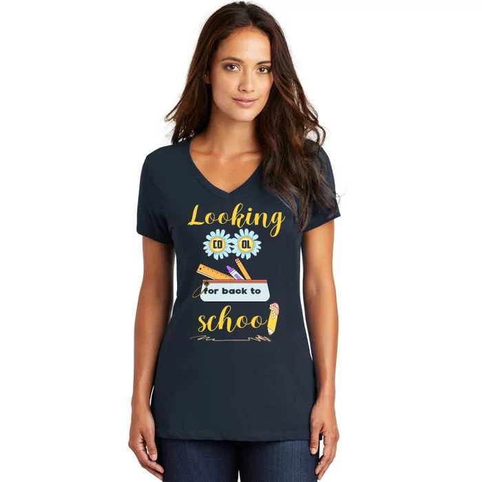 ItS Back To School Time Gift Women's V-Neck T-Shirt