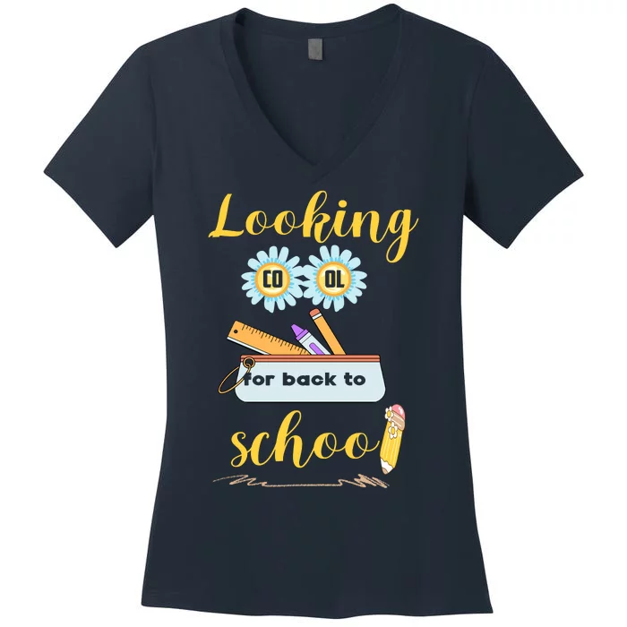 ItS Back To School Time Gift Women's V-Neck T-Shirt