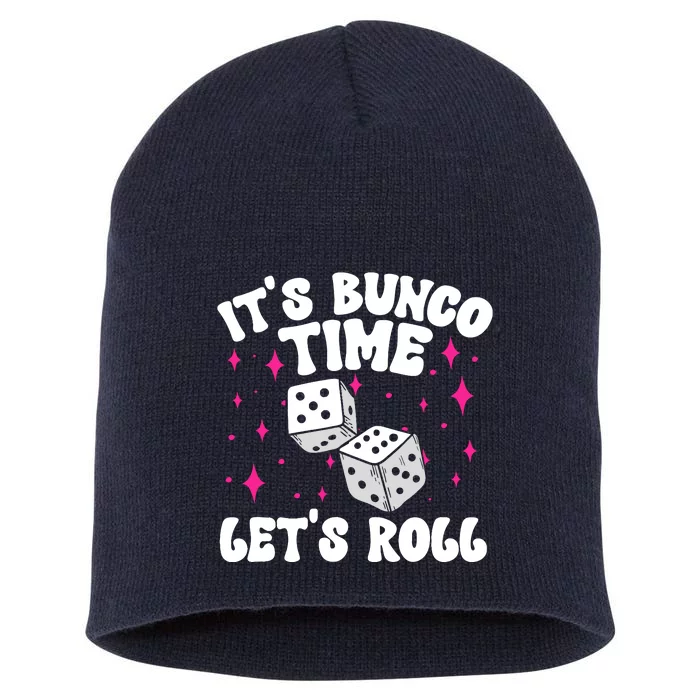 ItS Bunco Time Bunco Game Short Acrylic Beanie