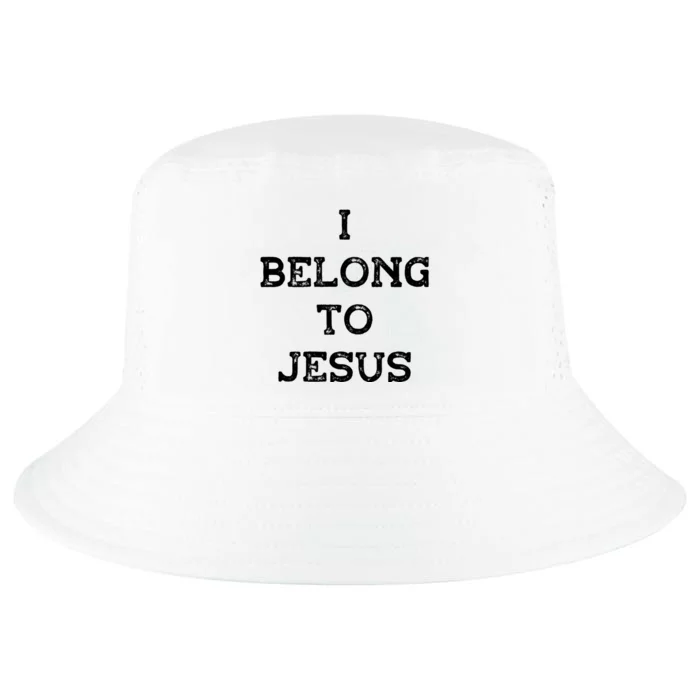 I Belong To Jesus Cool Comfort Performance Bucket Hat