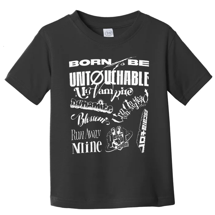 Itzy Born To Be 2nd Itzy Concert Merch Toddler T-Shirt