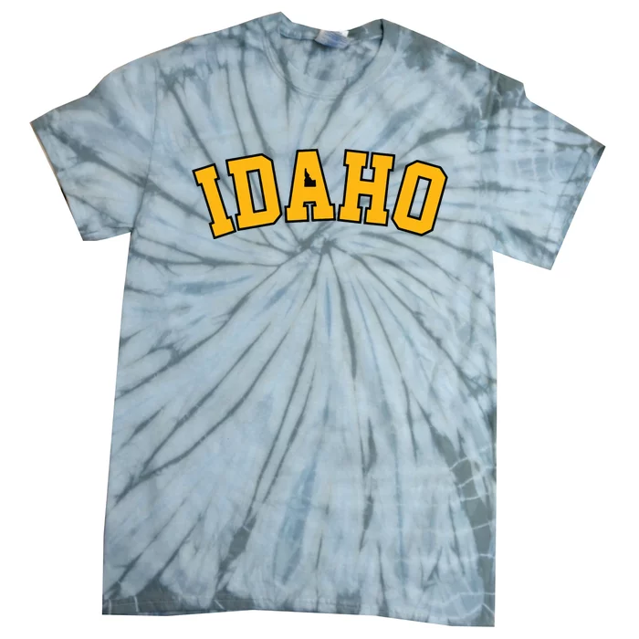 Idaho Basic Vandal College Potatoe State Gift Tie-Dye T-Shirt